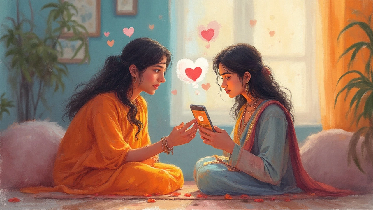 When Does a Heart in a Birthday Wish Mean Romance?